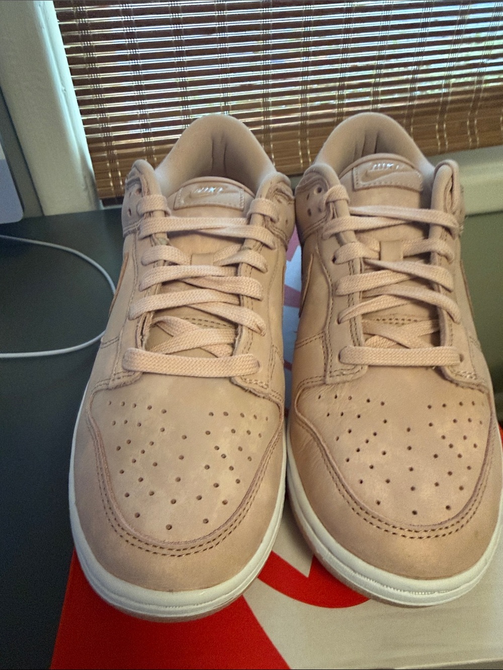 Nike Women's Dunk Low Sneakers in Light Pink